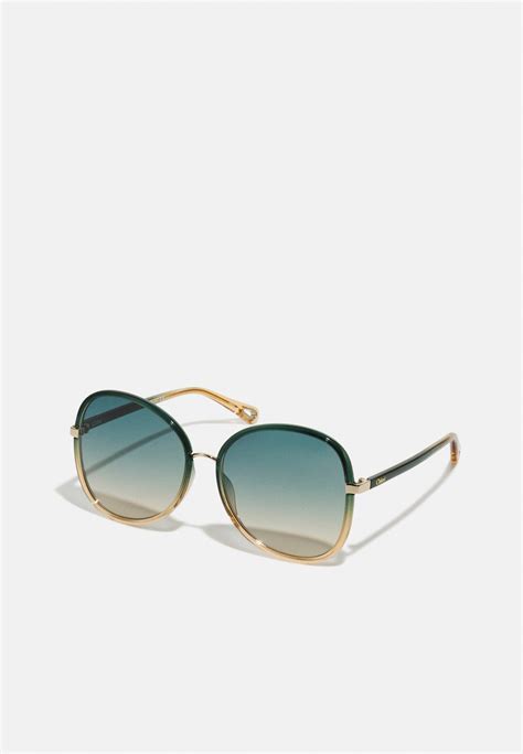 chloe zonnebril groen|Chloé Sunglasses .